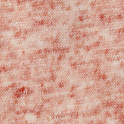 Pink Marl Jersey Knit, Poly-Linen, 145 gsm