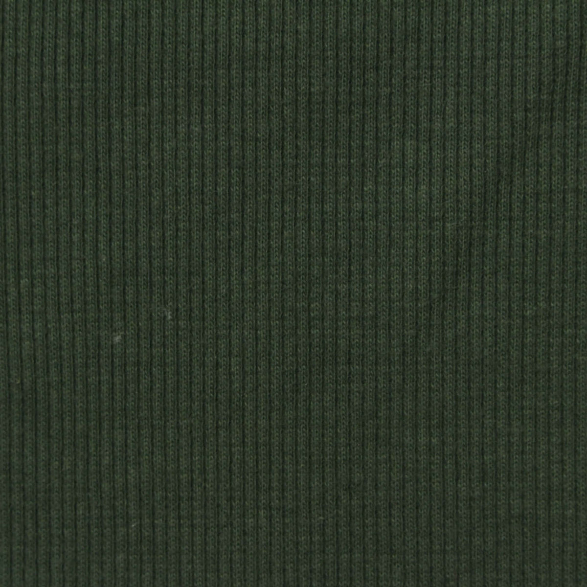 Cotton Stretch Rib Knit Fabric, 330 gsm, 120 cm — Green