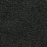Dark Grey Marl Rib Knit, Poly-Cotton