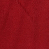 Brushed Polyester Cotton French Terry Fabric, 250 gsm, 170 cm — Red