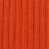 Cotton Viscose Stretch Rib Knit Fabric, 250 gsm, 110 cm — Orange