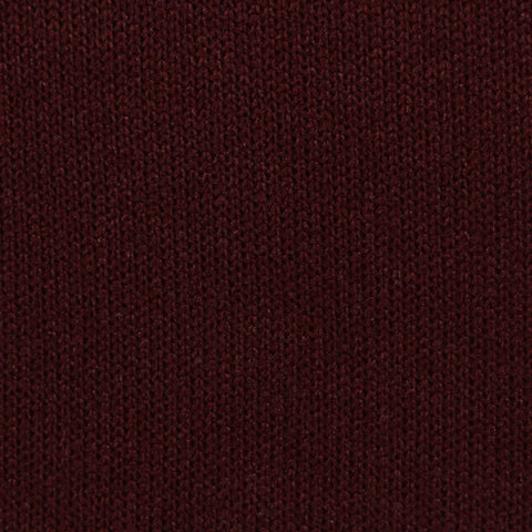 Brushed 100% Polyester Chunky Knit Fabric, 250 gsm, 165 cm — Red