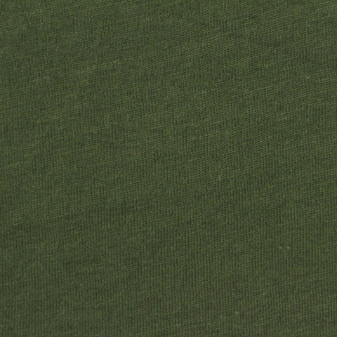 Polyester Cotton Jersey Knit Fabric, 140 gsm, 155 cm — Green, ref EF-244702