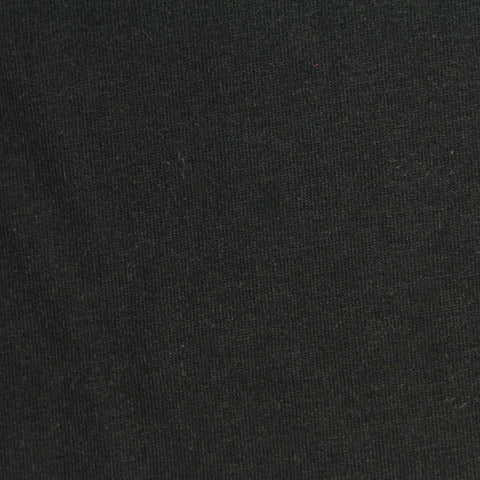Jersey Knit Fabric, 140 gsm, 153 cm — Black