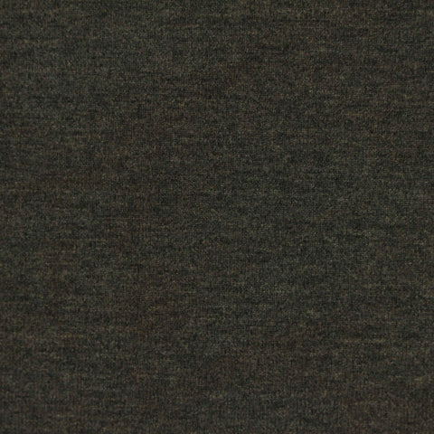 Dark Grey-Green Marl French Terry, Poly-Viscose