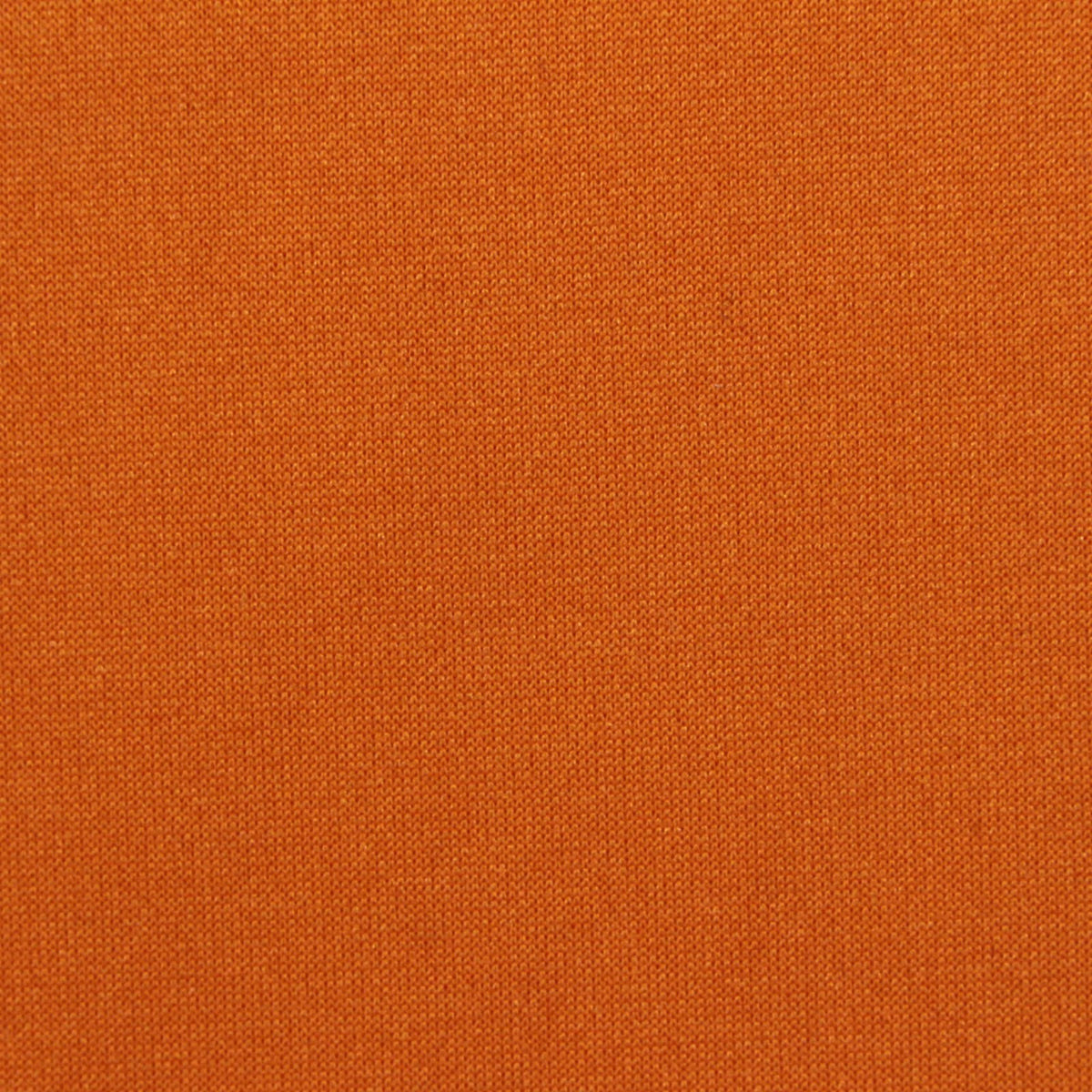 Brushed Polyester Stretch French Terry Fabric, 205 gsm, 155 cm — Orange