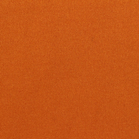 Brushed Polyester Stretch French Terry Fabric, 205 gsm, 155 cm — Orange