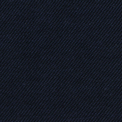 Brushed Cotton Polyester Stretch French Terry Fabric, 273 gsm, 152 cm — Navy