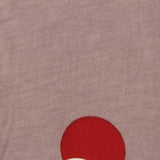 Red Circle Jersey Knit, Cotton