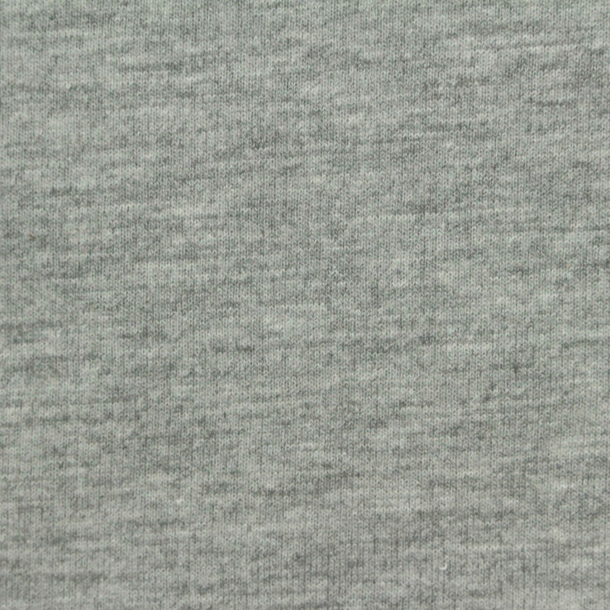 Light Grey Marl French Terry, Poly-Cotton, 221 gsm