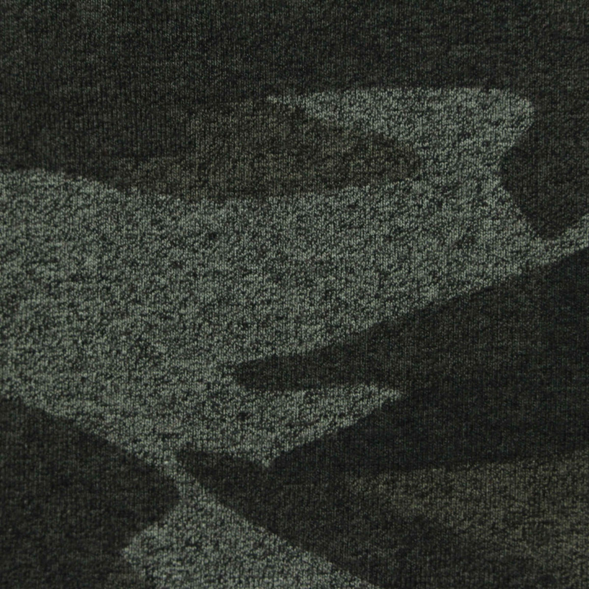 Dark Green Camo Chunky Knit, Viscose-Poly