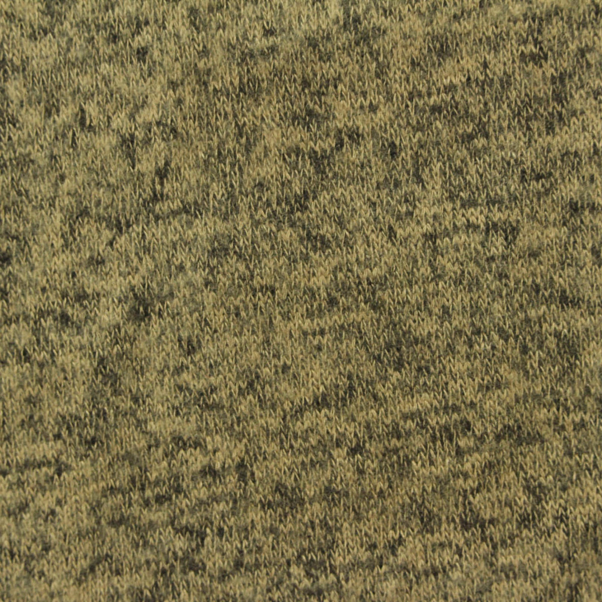 Olive Marl Chunky Knit, Viscose-Poly
