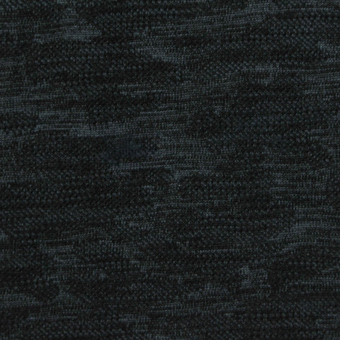 Dark Grey Tone-on-Tone Jersey Knit, Polyester, 145 gsm