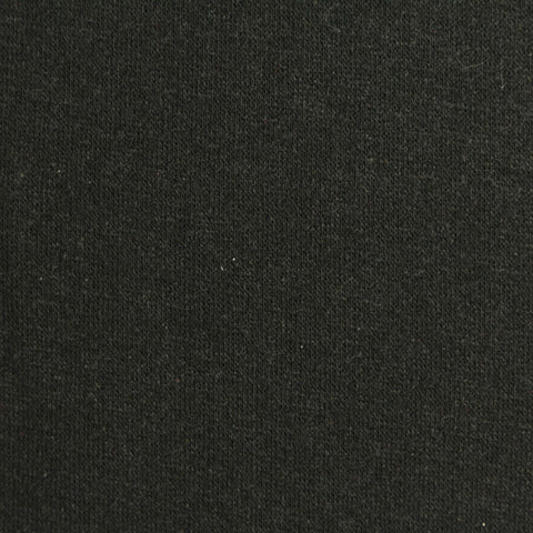 Brushed Polyester Cotton Stretch French Terry Fabric, 205 gsm, 160 cm — Grey