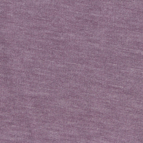 Purple Marl French Terry, Poly-Viscose, 220 gsm