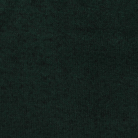 Dark Green Marl Jersey Knit, Polyester, 220 gsm
