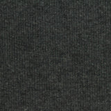 Dark Grey Heathered-Marl Rib Knit, Cotton-Poly