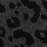 Black Leopard Chunky Knit, Polyester