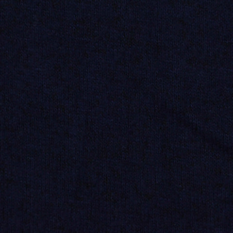Viscose Polyester Stretch Chunky Knit Fabric, 220 gsm, 175 cm — Navy