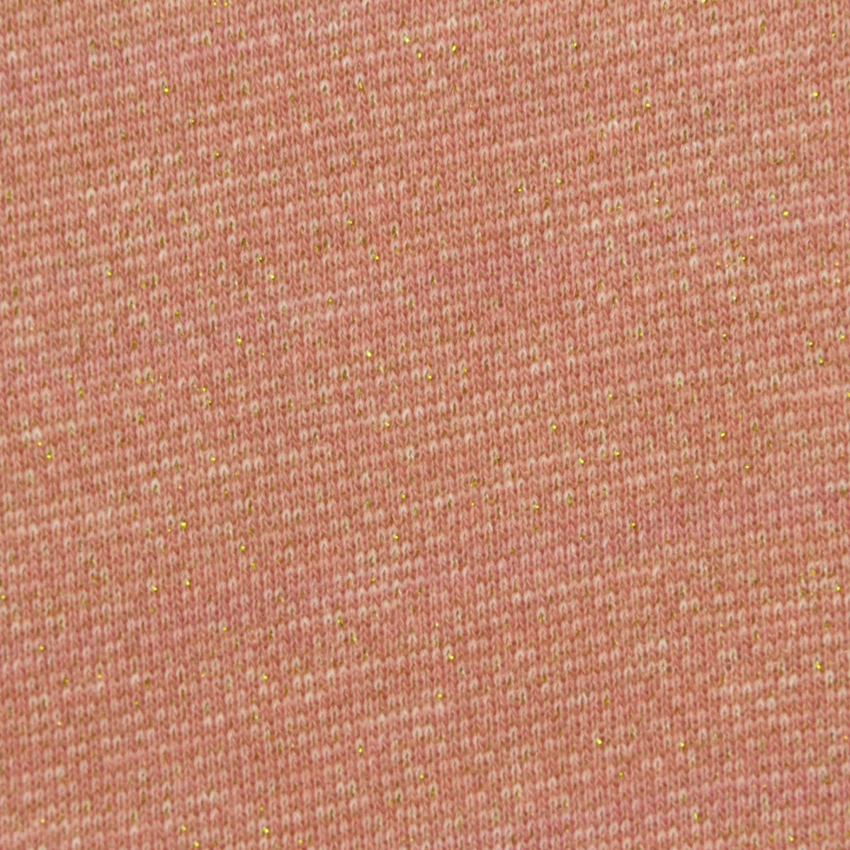 Pink Marl French Terry, Cotton-Poly, 244 gsm