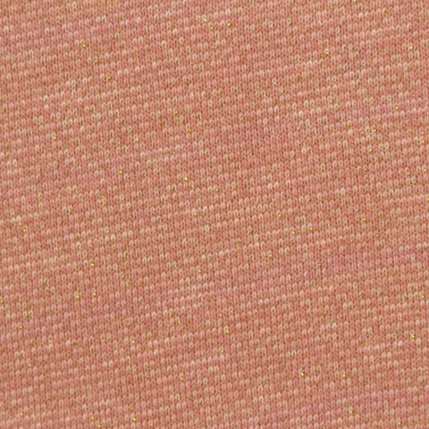 Pink Marl French Terry, Cotton-Poly, 244 gsm