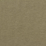 Cotton Polyester Stretch Rib Knit Fabric, 275 gsm, 125 cm — Khaki