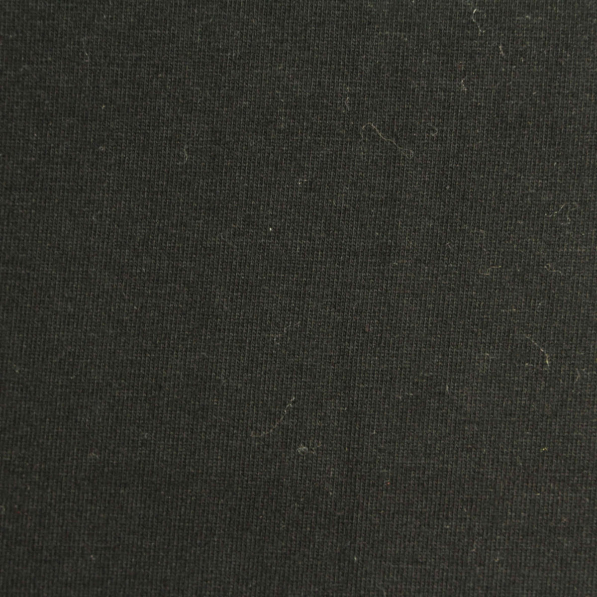 Cotton Stretch Jersey Knit Fabric, 175 gsm, 170 cm — Black, ref EF-244818