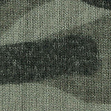 Green Camo Chunky Knit, Viscose-Poly — texture