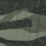 Green Camo Chunky Knit, Viscose-Poly