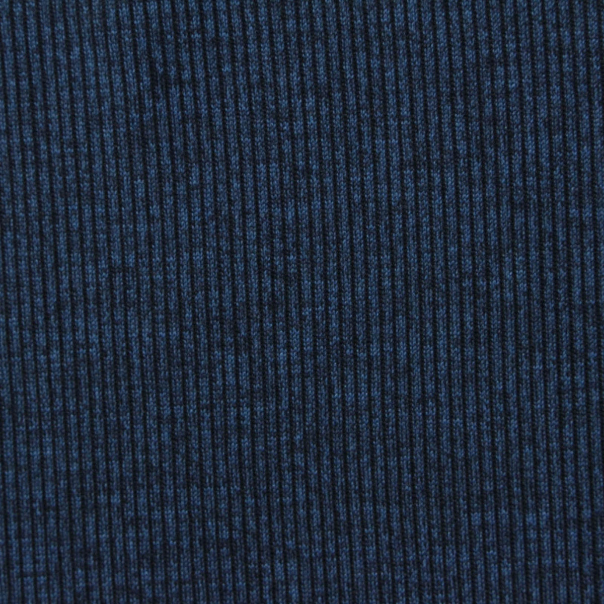 Dark Blue Marl Jersey Knit, Polyester, 140 gsm, 145 cm