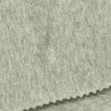 Light Grey Marl Rib Knit, Cotton-Poly