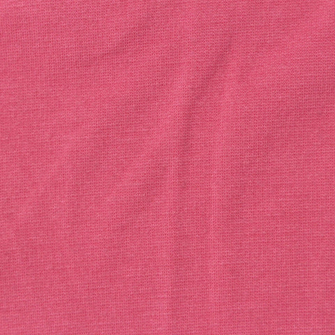 Viscose Nylon Stretch Ponte Knit Fabric, 325 gsm, 160 cm — Pink