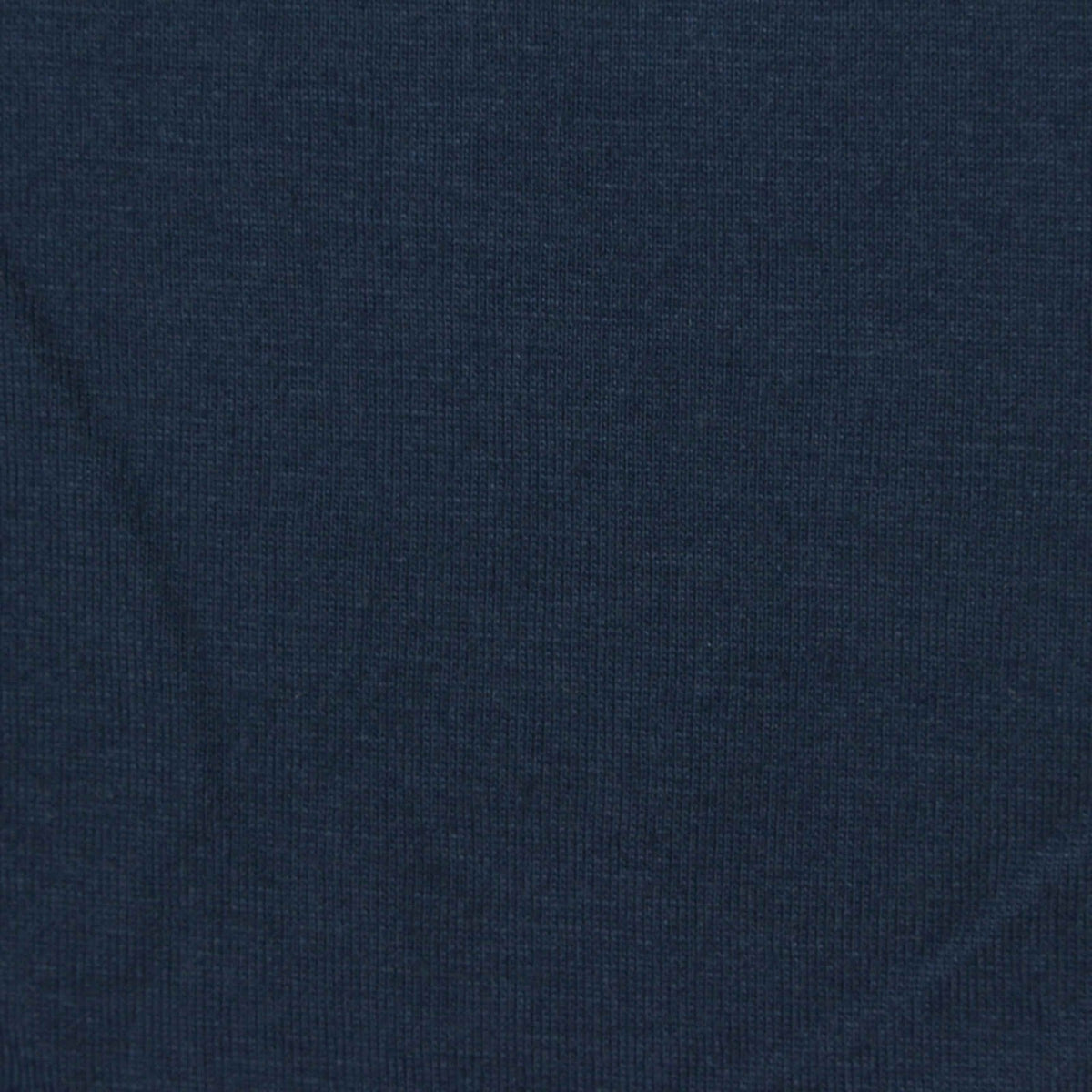 Cotton Polyester Jersey Knit Fabric, 150 gsm, 140 cm — Navy