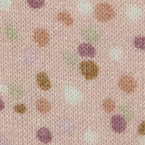 White Dots Chunky Knit, Viscose-Poly, 195 gsm