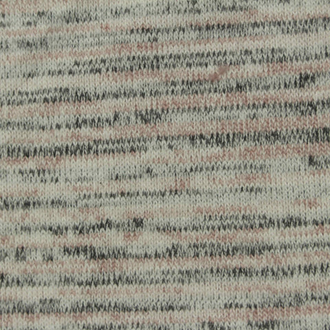 Off-White Heathered-Marl Chunky Knit, Viscose-Poly