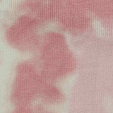 Pink Tie-Dye French Terry, Polyester — texture