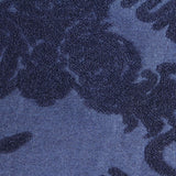Navy Floral Jacquard, Polyester