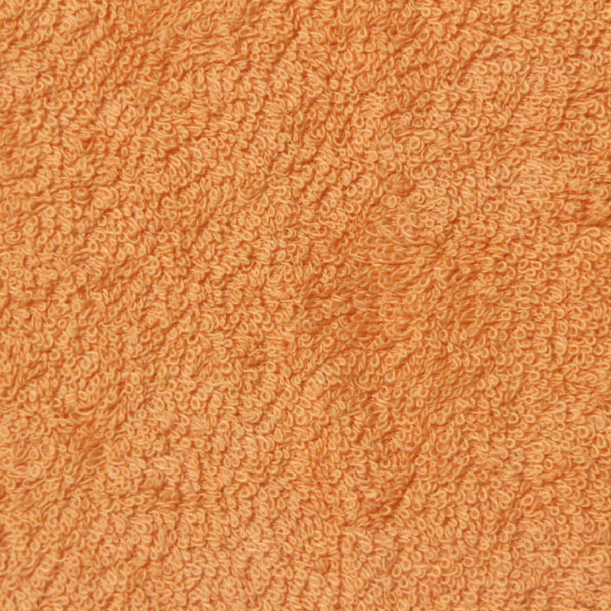 Polyester Cotton French Terry Fabric, 280 gsm, 152 cm — Orange