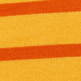 Orange Horizontal-Stripe Ponte Knit, Viscose-Poly — texture