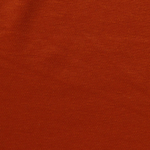 Polyester Cotton Interlock Knit Fabric, 124 gsm, 138 cm — Orange