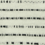 Black Horizontal-Stripe Jacquard, Cotton-Poly — texture