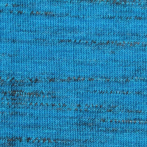 Cotton Nylon Jersey Knit Fabric, 160 gsm, 163 cm — Blue