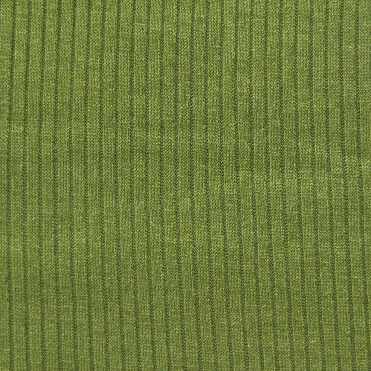 Viscose Stretch Rib Knit Fabric, 180 gsm, 127 cm — Green