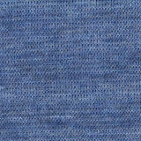 Blue Marl Rib Knit, Poly-Cotton — texture