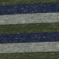 Dark Blue Horizontal-Stripe Jersey Knit