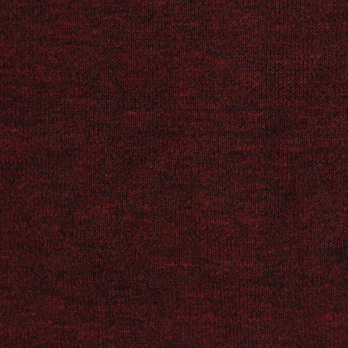 Red Marl French Terry, Polyester, 260 gsm