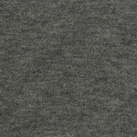 Grey Marl French Terry, Poly-Cotton, 255 gsm, 178 cm