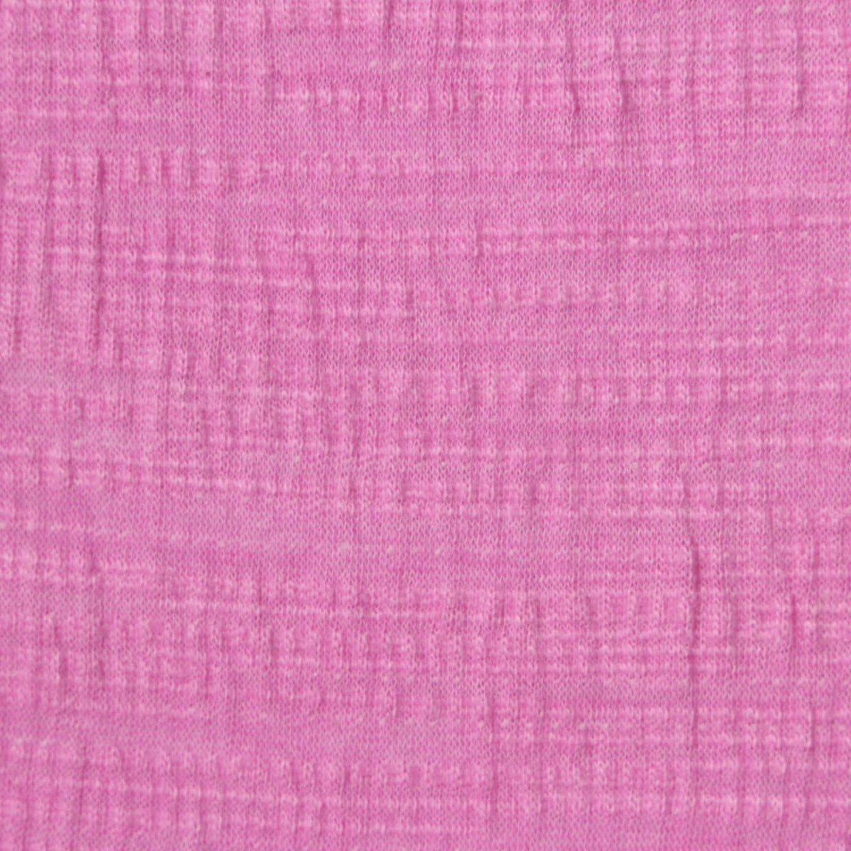 Cotton Polyester Stretch French Terry Fabric, 180 gsm, 132 cm — Pink