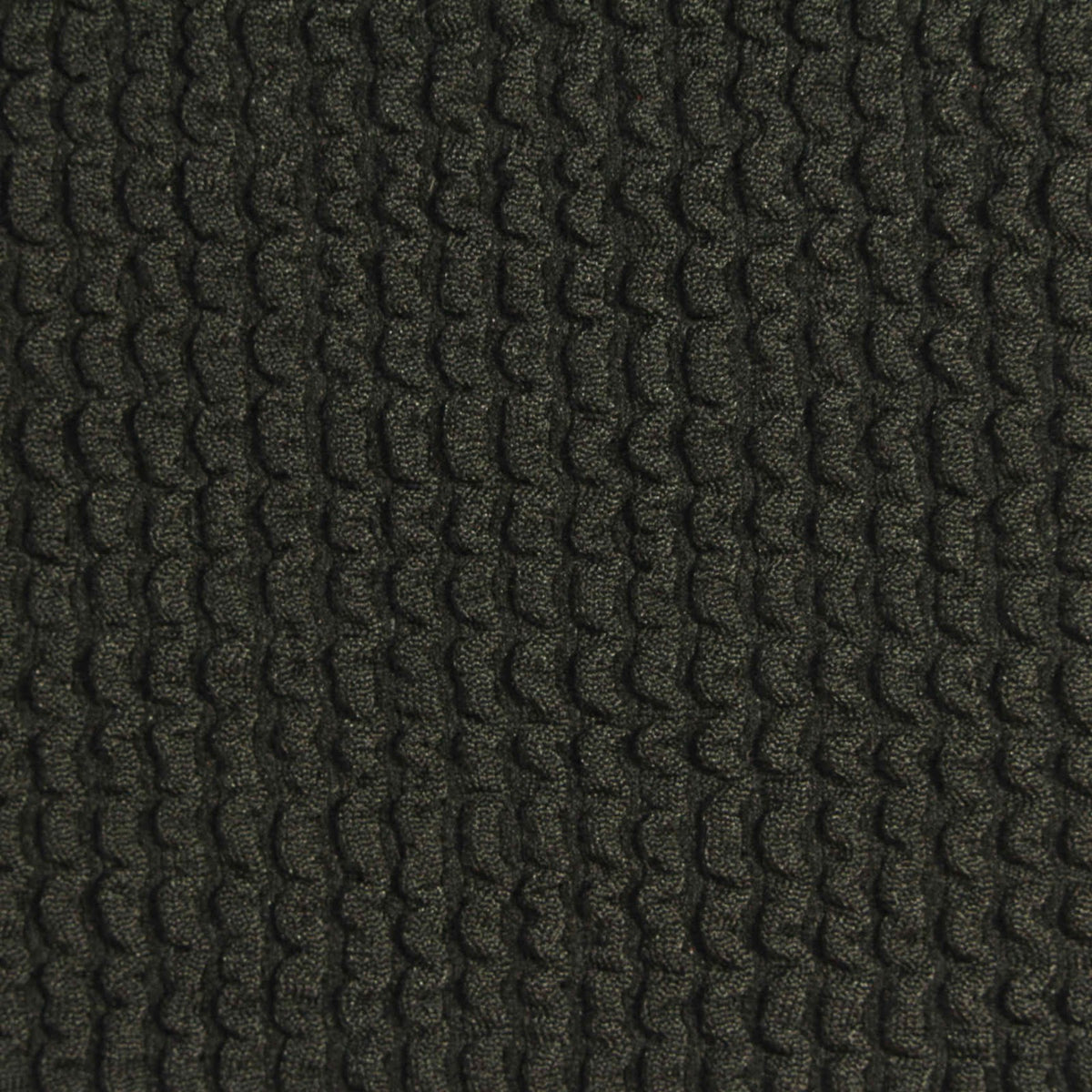 Dark Green Textured Crepe, Nylon