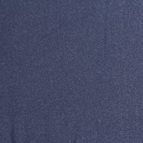 Cotton Nylon Stretch Sateen Fabric, 115 gsm, 145 cm — Navy